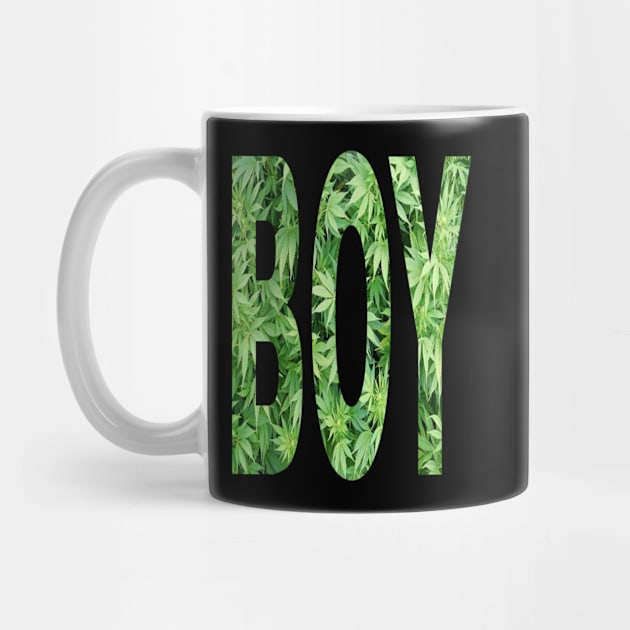 BOY MARIJUANA PATTERN by DESIGNBOOK